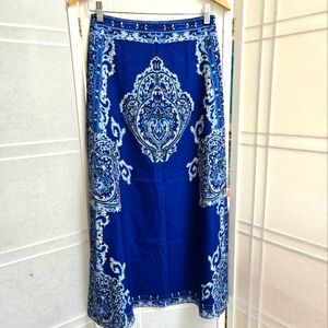 Comino Couture Blue White Skirt